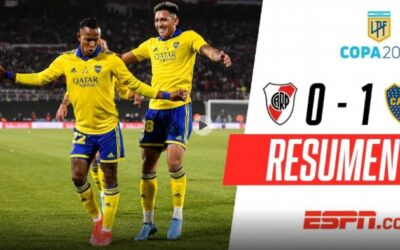 Boca Juniors dio el golpe en el Monumental: le ganó 1-0 a River Plate por la Copa de la Liga