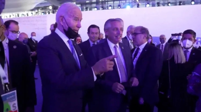 FMI: Alberto Fernández fue respaldado por Joseph Biden para evitar que Argentina caiga hoy en default