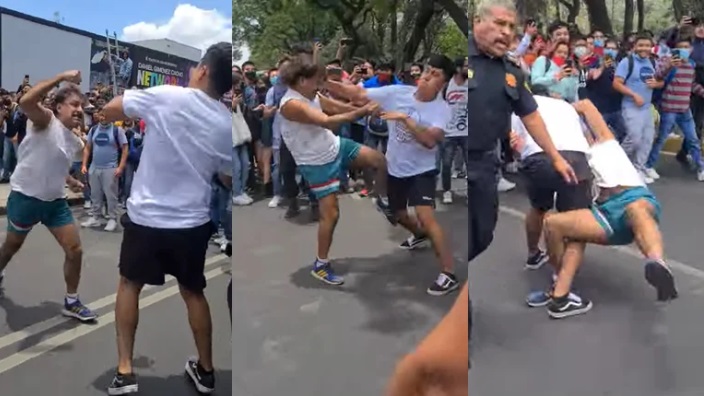 IPN: profesor y alumno se pelearon a golpes por malos comentarios de sus clases