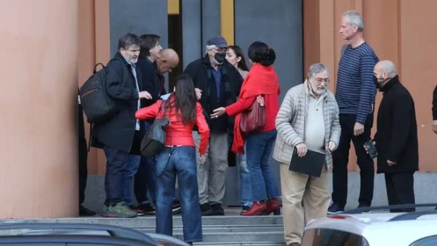 Robert De Niro llegó a la Argentina para rodar una serie con Luis Brandoni