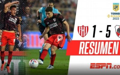 River Plate se despertó en Santa Fe: goleó 5-1 a Unión por la Liga Profesional