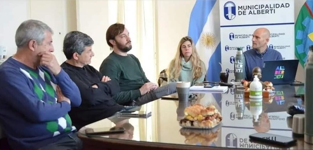 Alberti: Lago recibió a concejales de Suipacha