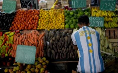 La Argentina ocupa el tercer puesto en el ranking de los países con mayor inflación de alimentos