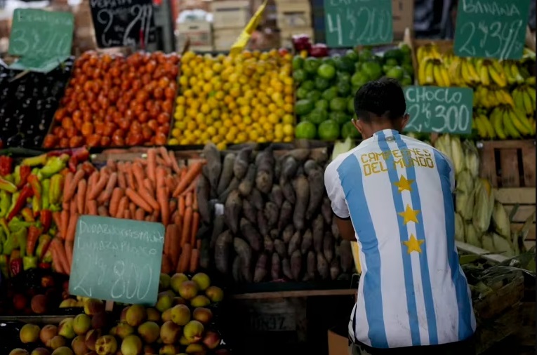 La Argentina ocupa el tercer puesto en el ranking de los países con mayor inflación de alimentos