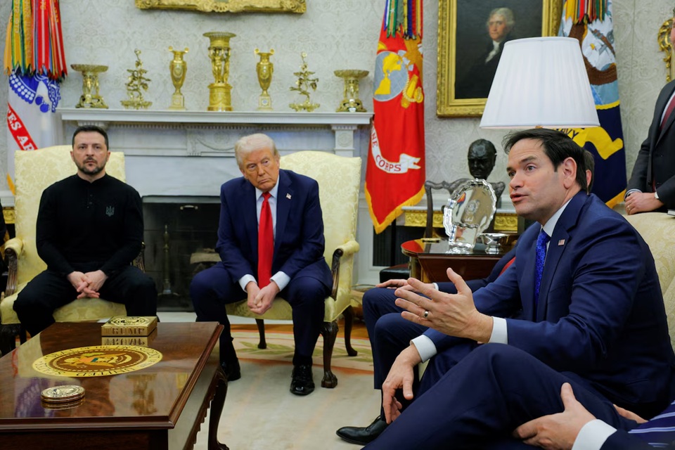 Marco Rubio le comunicó a Ucrania que el presidente Donald Trump “está decidido a acabar con la guerra lo antes posible”