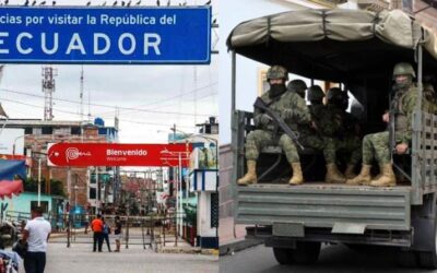 Ecuador cierra temporalmente sus fronteras terrestres con Perú y Colombia para la segunda vuelta electoral