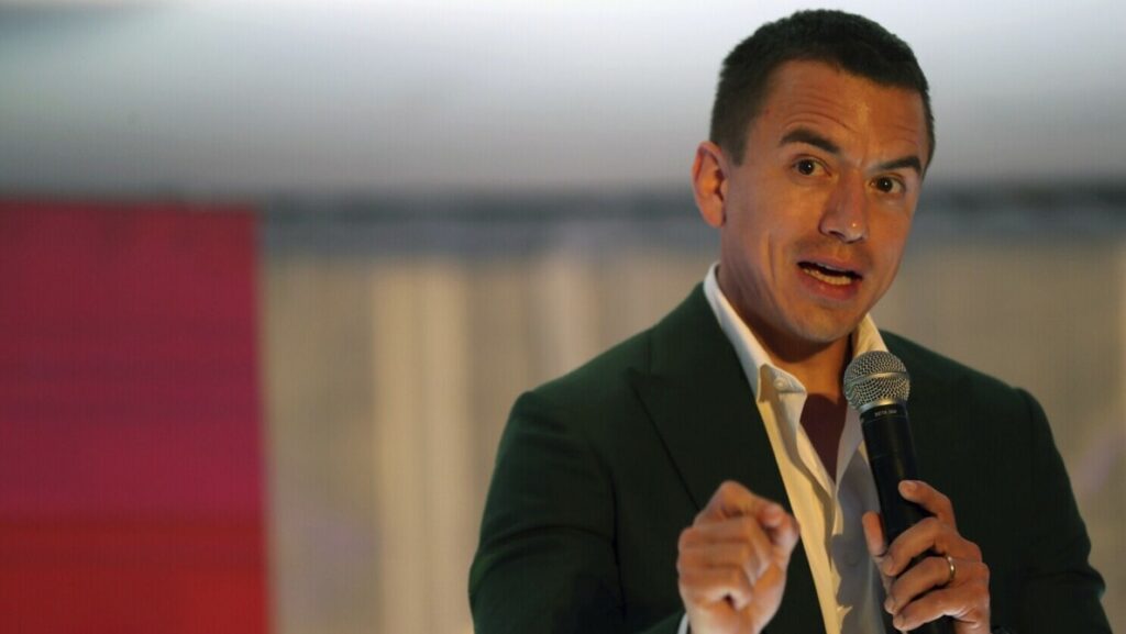 Ecuador: Presidente Noboa decreta estado de excepción en Quito y siete provincias un día antes de las e