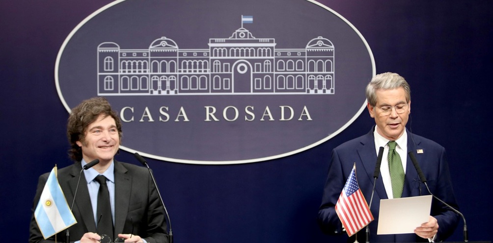 Donald Trump busca que Milei se integre a su plan para aislar a China en América Latina