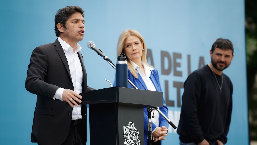 Kicillof llamó recuperar la Presidencia en el acto por el Día de la Lealtad y dijo que CFK “está injustamente presa”