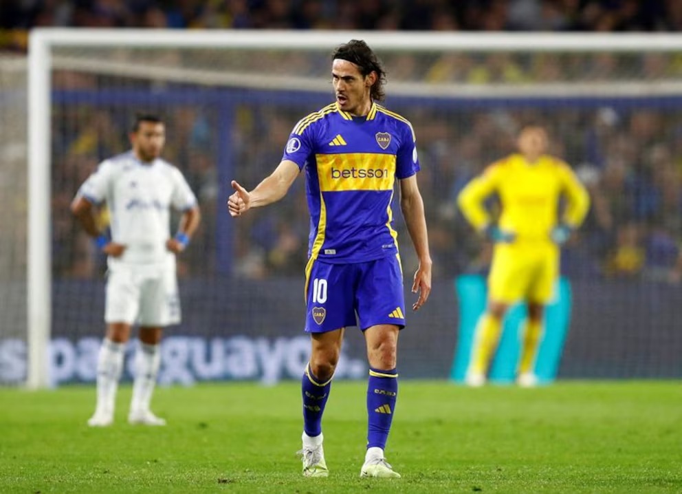 Boca Juniors confirmó la lesión que sufre Edinson Cavani: los 24 citados para el partido clave ante Barracas