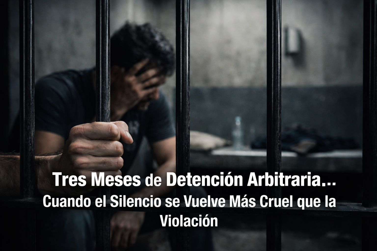 Tres Meses de Detención Arbitraria… Cuando el Silencio se Vuelve Más Cruel que la Violación