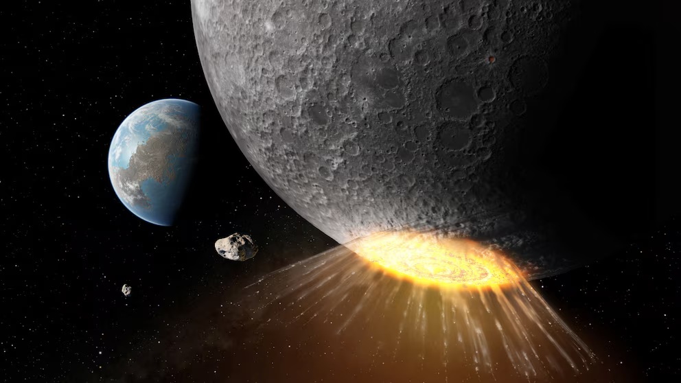 Qué podría ocurrir en la Tierra si un asteroide impacta la Luna