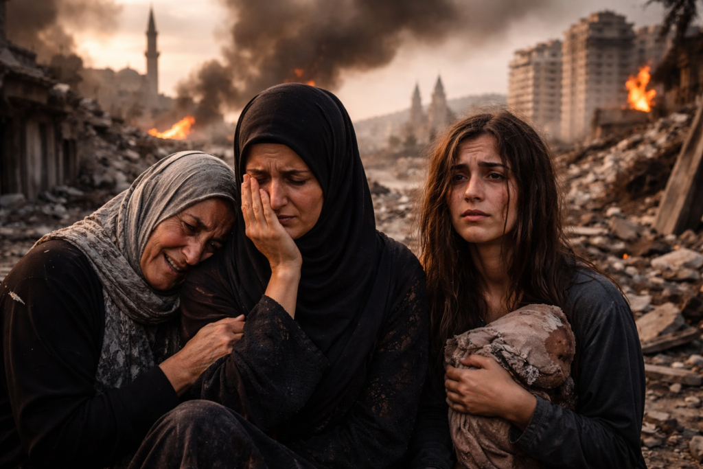 Las mujeres, víctimas de las guerras: un análisis jurídico de los crímenes cometidos contra las mujeres en Siria, Gaza y el Líbano a la luz del derecho internacional