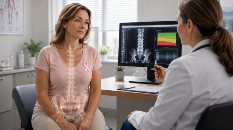 Cáncer de mama: por qué el tratamiento puede debilitar los huesos