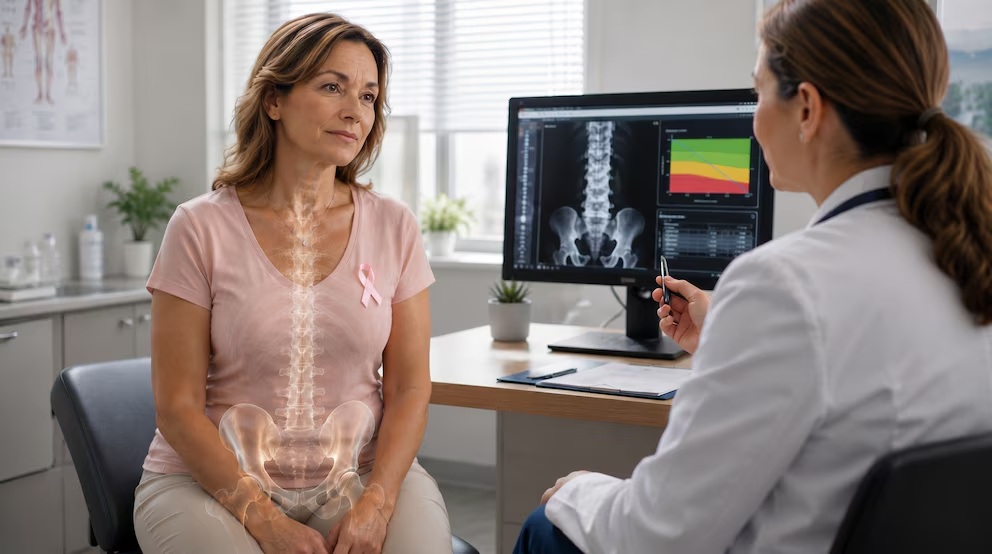 Cáncer de mama: por qué el tratamiento puede debilitar los huesos