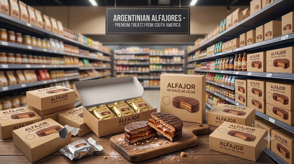 Cómo llega el alfajor argentino a las góndolas del mundo