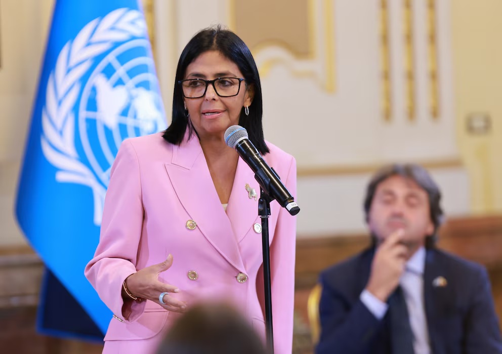 Delcy Rodríguez debatió con el FMI el uso de reservas internacionales en el marco del plan de recuperación y reconstrucción