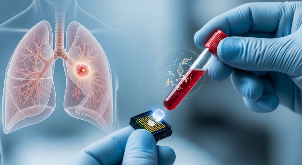 Un análisis de sangre podría ayudar a detectar el cáncer de pulmón y evaluar la respuesta al tratamiento