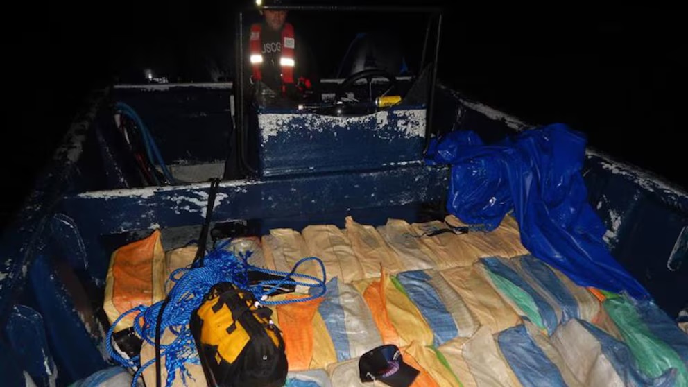 Operativo en el Caribe: EEUU decomisó más de tres toneladas de cocaína y detuvo a cinco personas