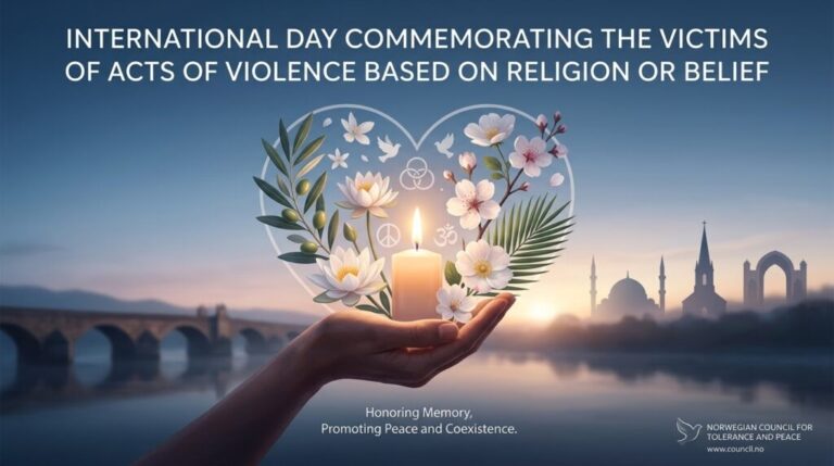 Día Internacional de Conmemoración de las Víctimas de Actos de Violencia Basados en la Religión o las Creencias