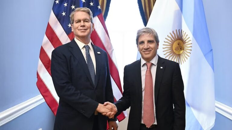 Bessent respaldó el rumbo económico argentino antes de su encuentro con Caputo en el G20